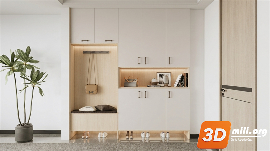 Shoe cabinet Skp Files